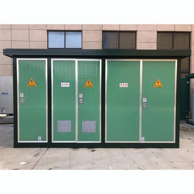 冕宁1600KVA欧式箱式变压器
